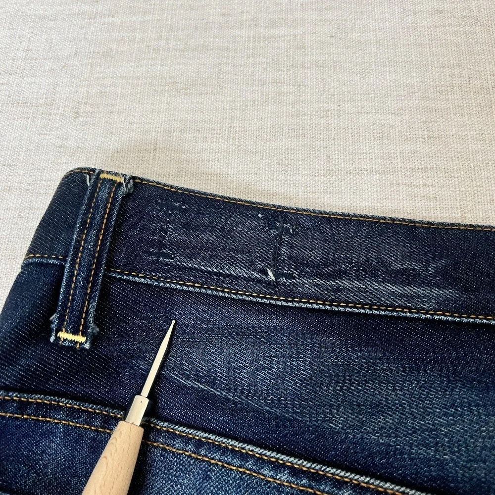 G-Star Raw '3301 STRAIGHT' Mens Straighg Dark Blue Button Fly Size W36 L34